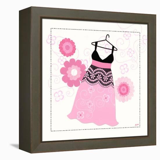 Pretty Posh-Bella Dos Santos-Framed Stretched Canvas