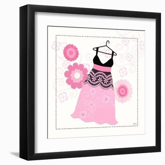 Pretty Posh-Bella Dos Santos-Framed Art Print