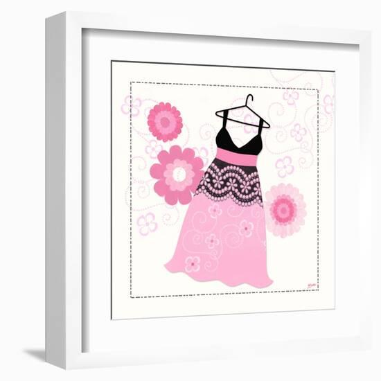 Pretty Posh-Bella Dos Santos-Framed Art Print