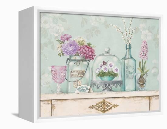 Pretty Vignette 2-Stefania Ferri-Framed Stretched Canvas