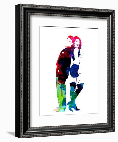 Pretty Woman Watercolor-Lana Feldman-Framed Premium Giclee Print