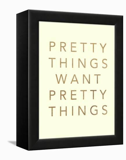 Pretty Words 1-Lola Bryant-Framed Stretched Canvas