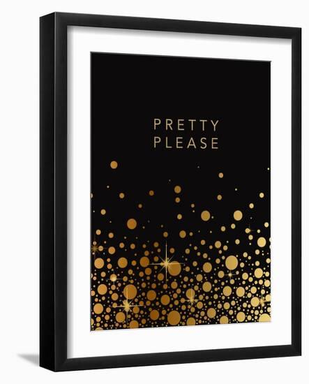 Pretty Words 3-Lola Bryant-Framed Art Print