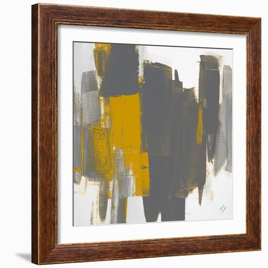 Prevailing Gray Square I-Lanie Loreth-Framed Art Print