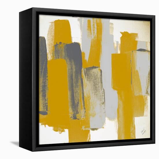 Prevailing Gray Square II-Lanie Loreth-Framed Stretched Canvas