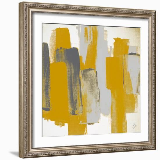 Prevailing Gray Square II-Lanie Loreth-Framed Art Print