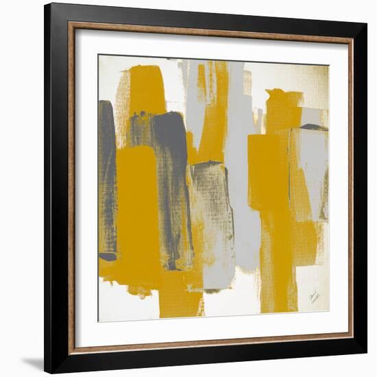 Prevailing Gray Square II-Lanie Loreth-Framed Art Print