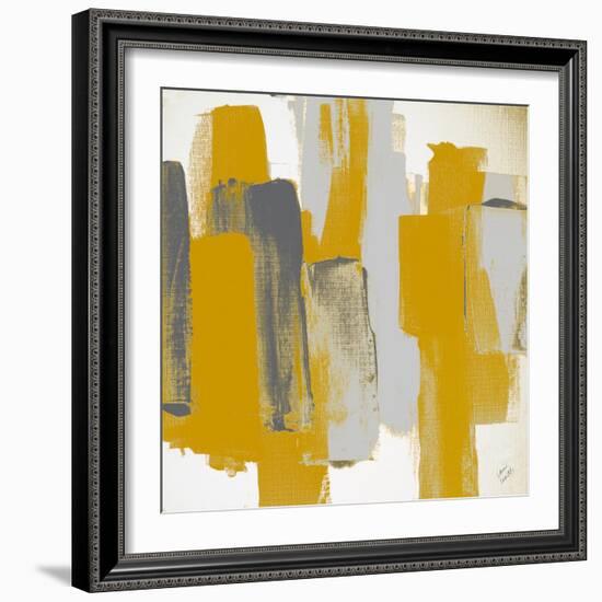 Prevailing Gray Square II-Lanie Loreth-Framed Art Print