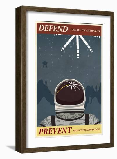 Prevent Abduction-Steve Thomas-Framed Giclee Print