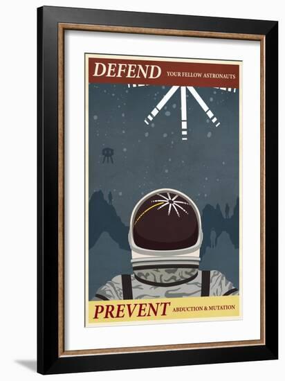 Prevent Abduction-Steve Thomas-Framed Giclee Print