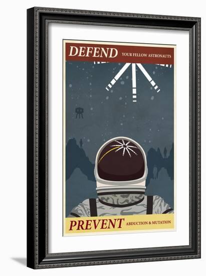 Prevent Abduction-Steve Thomas-Framed Giclee Print