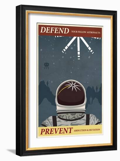 Prevent Abduction-Steve Thomas-Framed Giclee Print