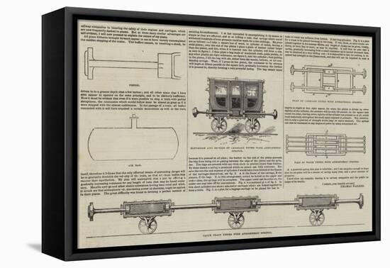 Prevention of Railway Collisions, New Atmospheric Spring-null-Framed Premier Image Canvas