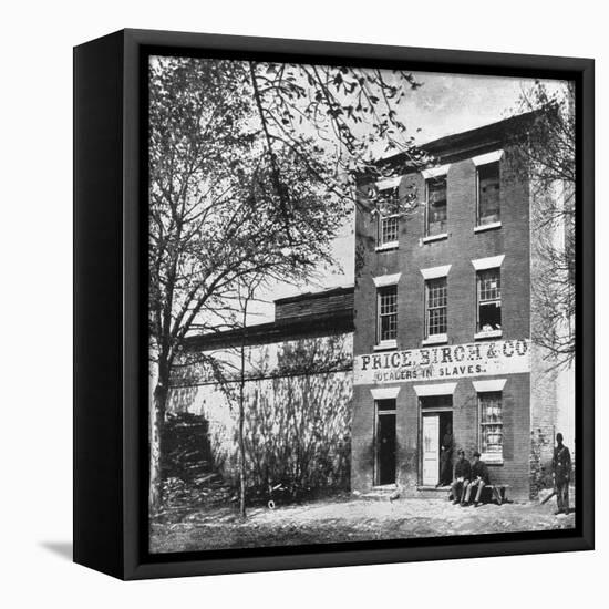 Price, Birch & Co., Dealers in Slaves, 1865-Science Source-Framed Premier Image Canvas