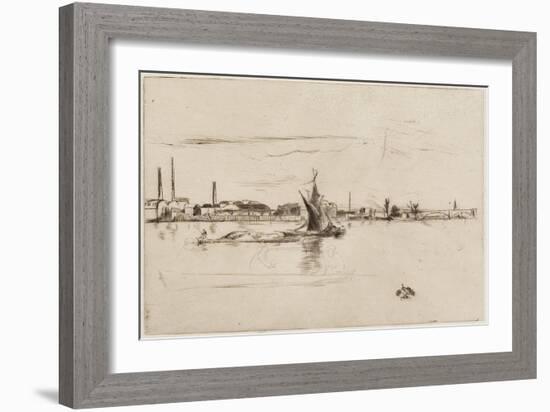 Price's Candle Works, 1875-James Abbott McNeill Whistler-Framed Giclee Print