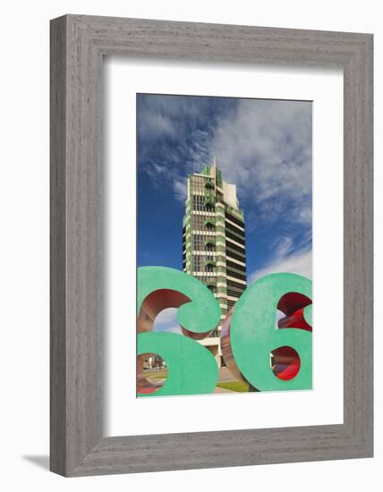 Price Tower, Bartlesville, Oklahoma, USA-Walter Bibikow-Framed Photographic Print