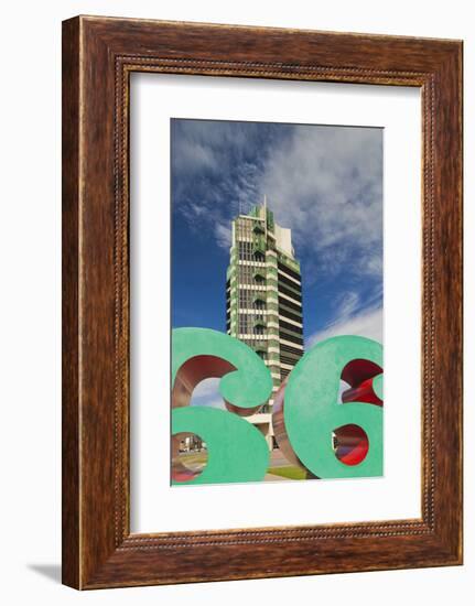 Price Tower, Bartlesville, Oklahoma, USA-Walter Bibikow-Framed Photographic Print