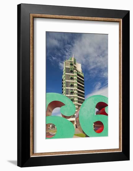 Price Tower, Bartlesville, Oklahoma, USA-Walter Bibikow-Framed Photographic Print