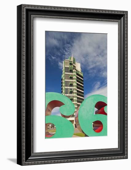 Price Tower, Bartlesville, Oklahoma, USA-Walter Bibikow-Framed Photographic Print