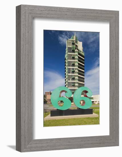 Price Tower, Bartlesville, Oklahoma, USA-Walter Bibikow-Framed Photographic Print