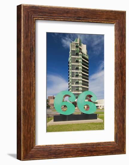 Price Tower, Bartlesville, Oklahoma, USA-Walter Bibikow-Framed Photographic Print