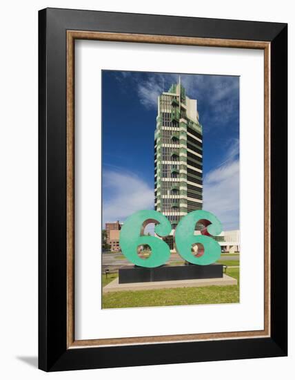 Price Tower, Bartlesville, Oklahoma, USA-Walter Bibikow-Framed Photographic Print