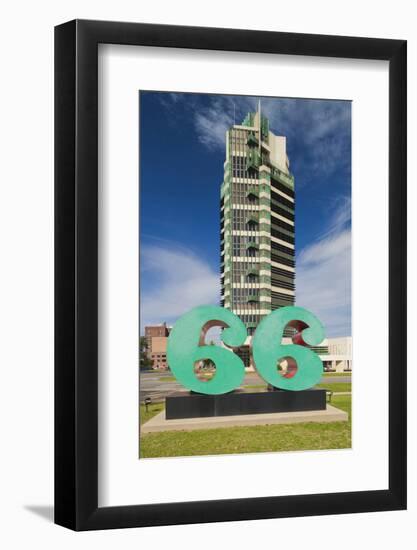 Price Tower, Bartlesville, Oklahoma, USA-Walter Bibikow-Framed Photographic Print