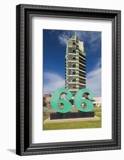 Price Tower, Bartlesville, Oklahoma, USA-Walter Bibikow-Framed Photographic Print