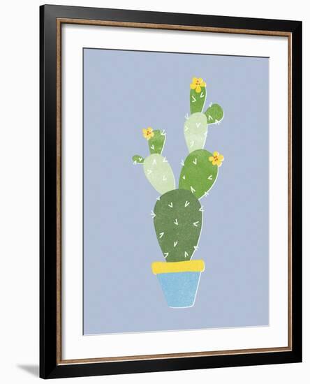 Prickly Cactus-Clara Wells-Framed Giclee Print