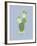 Prickly Cactus-Clara Wells-Framed Giclee Print