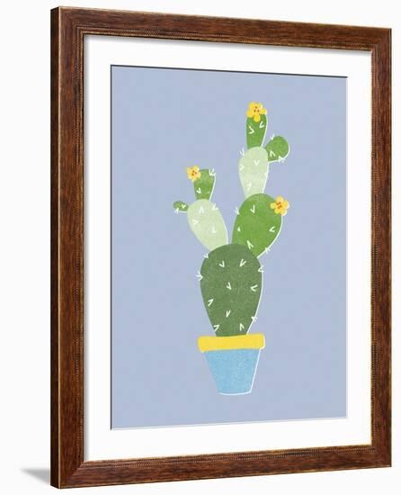 Prickly Cactus-Clara Wells-Framed Giclee Print