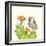 Prickly Pear and Elf Owl-Robbin Rawlings-Framed Premium Giclee Print