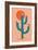 Prickly-Jay Fleck-Framed Art Print