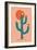 Prickly-Jay Fleck-Framed Art Print