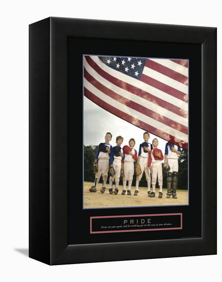 Pride - American Flag-Unknown Unknown-Framed Stretched Canvas