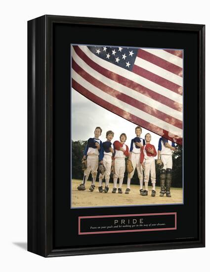 Pride - American Flag-Unknown Unknown-Framed Stretched Canvas