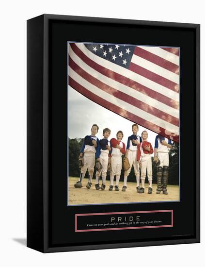 Pride - American Flag-Unknown Unknown-Framed Stretched Canvas