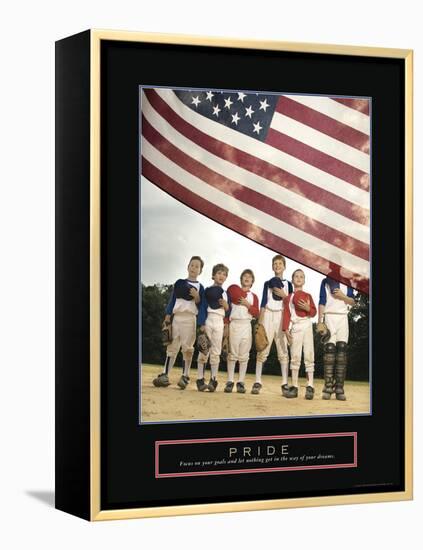 Pride - American Flag-Unknown Unknown-Framed Stretched Canvas