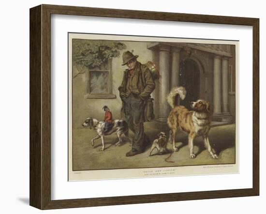 Pride and Labour-Alfred William Strutt-Framed Giclee Print