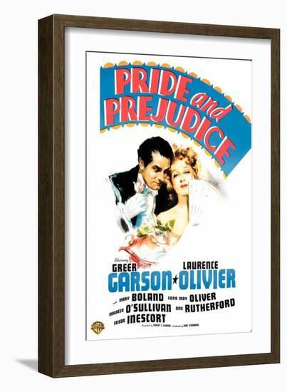 Pride and Prejudice, 1940-null-Framed Art Print