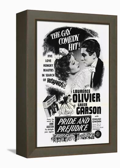 Pride and Prejudice, 1940-null-Framed Stretched Canvas