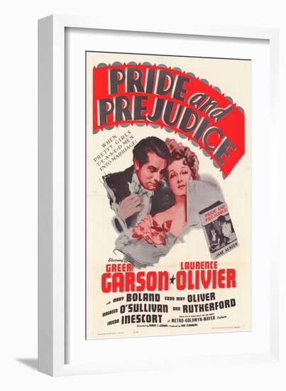 Pride and Prejudice, 1940-null-Framed Premium Giclee Print
