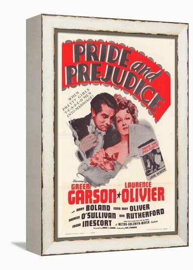 Pride and Prejudice, 1940-null-Framed Stretched Canvas