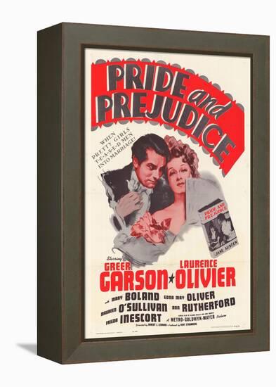 Pride and Prejudice, 1940-null-Framed Stretched Canvas