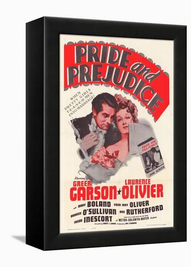 Pride and Prejudice, 1940-null-Framed Stretched Canvas