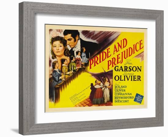 Pride and Prejudice, 1940-null-Framed Photo