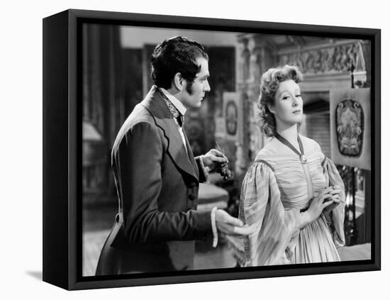 Pride and Prejudice, Laurence Olivier, Greer Garson, 1940-null-Framed Stretched Canvas