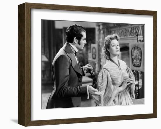 Pride and Prejudice, Laurence Olivier, Greer Garson, 1940-null-Framed Photo