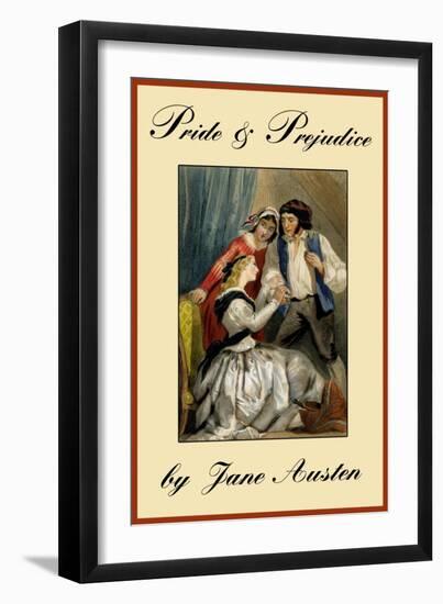 Pride and Prejudice-Jane Austen-Framed Art Print