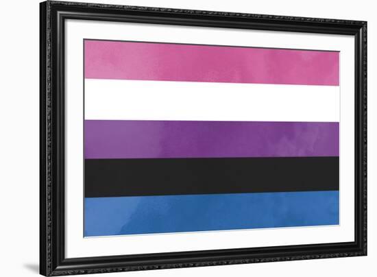 Pride - Gender Fluid-Tom Frazier-Framed Giclee Print